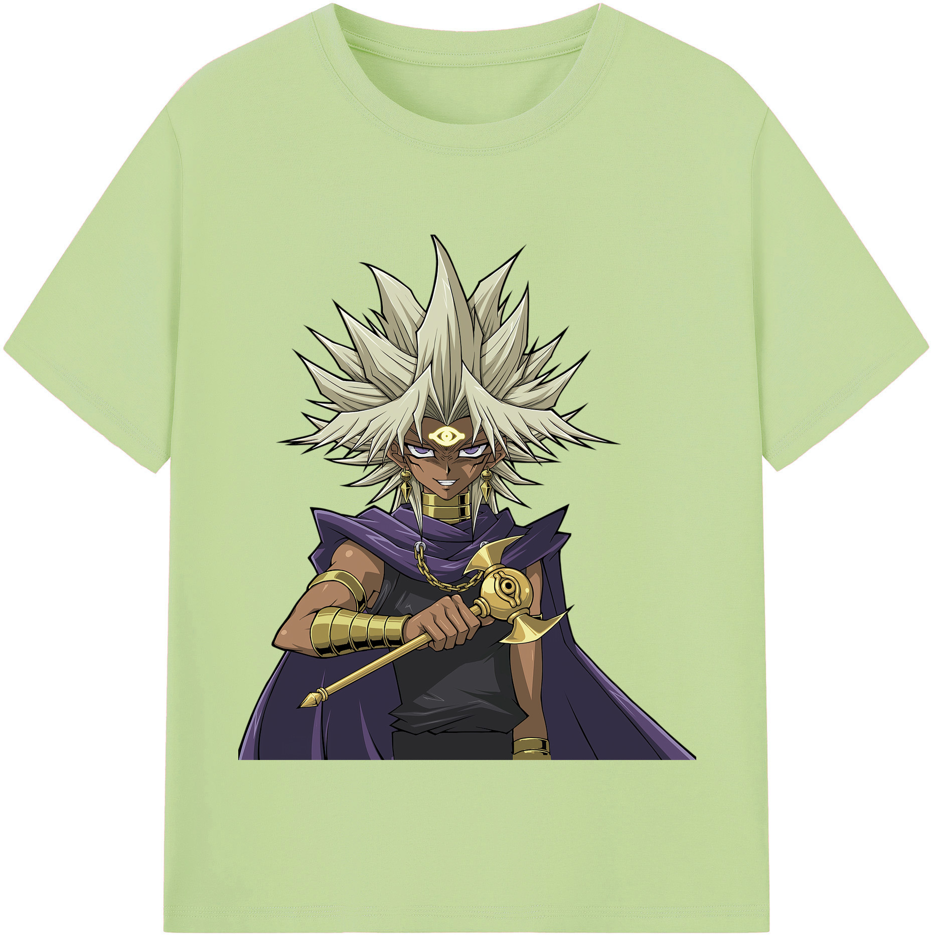 （画像用） 遊☆戯☆王 Yu-Gi-Oh! 綿100％半袖Tシャツ（フロントプリント）